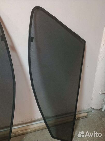 Каркасные шторки на skoda