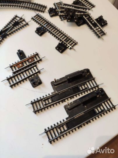 Рельсы для ж/д 1:120 12 мм, тт Hobby ГДР