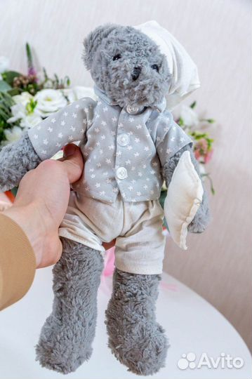 Плюшевый медведь мягкая игрушка