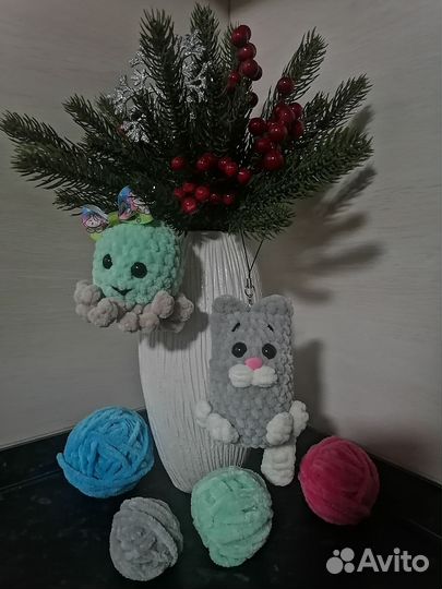 Вязанные игрушки ручной работы