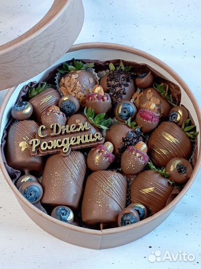 Клубника в шоколаде