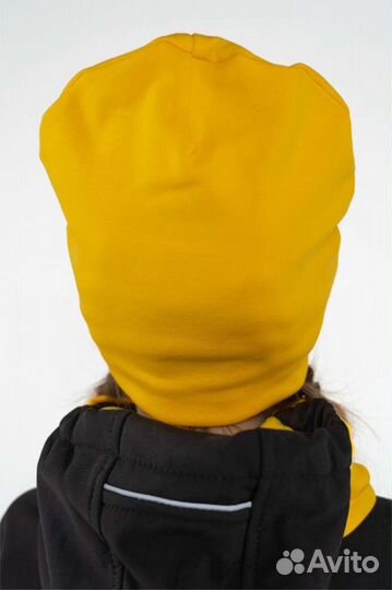 Шапка снуд комплект трикотаж р.48-52