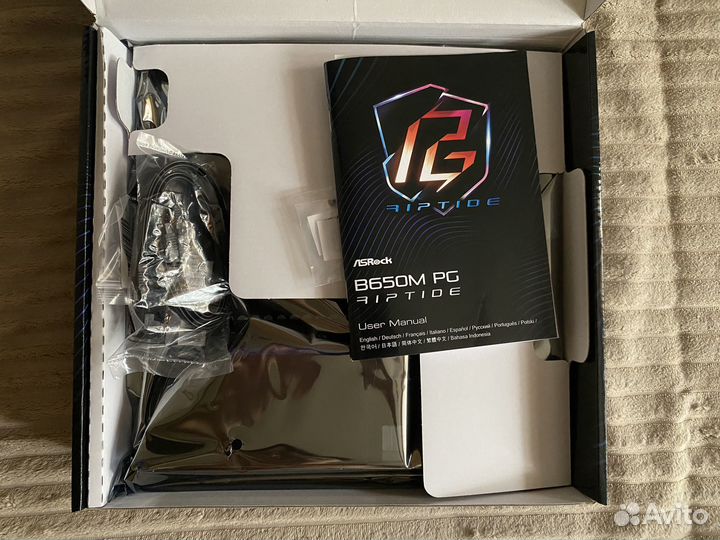 Материнская плата ASRock B650M PG riptide (новая)