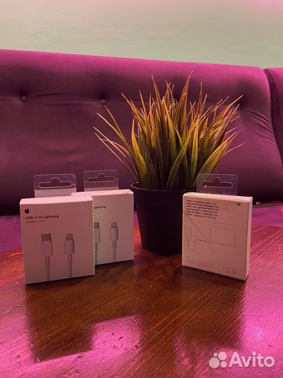 Кабель USB Type-c/lightning 1 метр