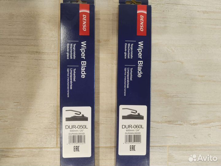 Щетки стеклоочистителя denso wiper blade 600+500мм