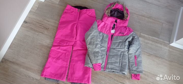 Лыжный костюм для девочки 140