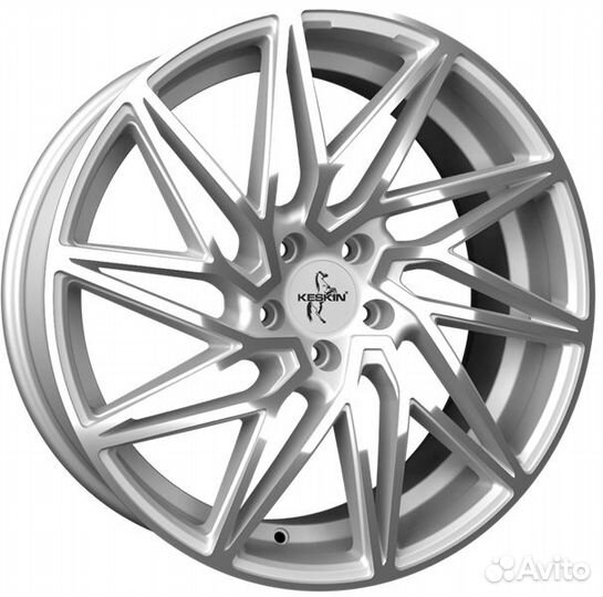 Keskin Tuning KT20 : 8.5x19 5*112 Et:30 Dia:72.6 Silver Front Polish