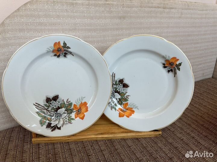 Фарфоровые тарелки СССР