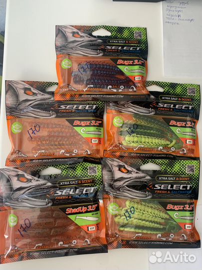 Силиконовые приманки select