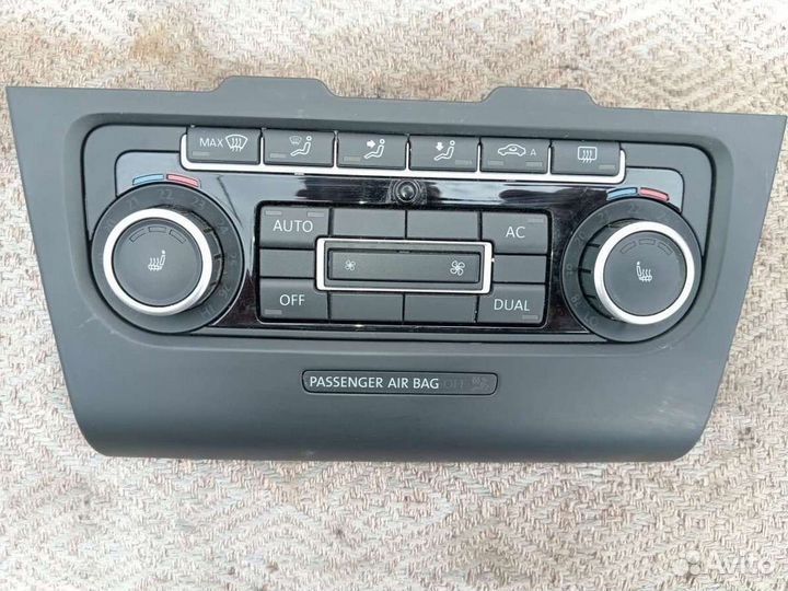 Блок управления климатом volkswagen golf 6