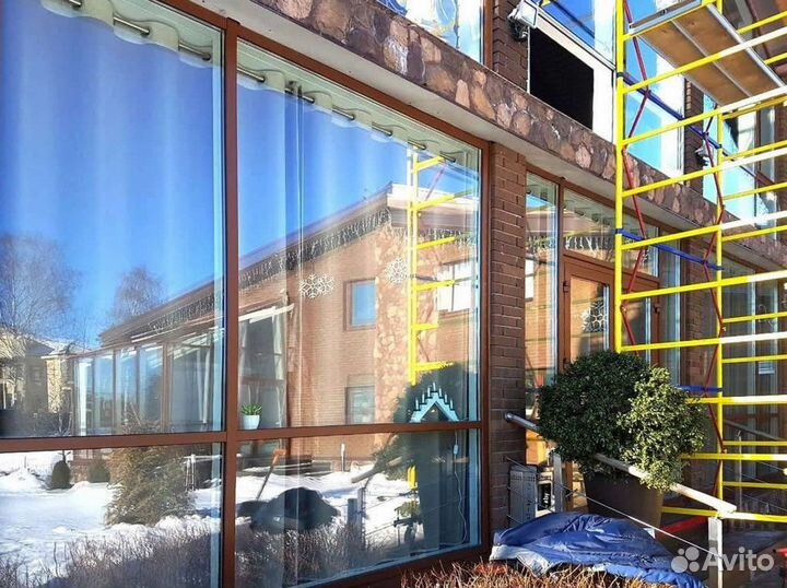 Окна алюминиевые