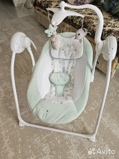 Электрокачели для новорожденных бу