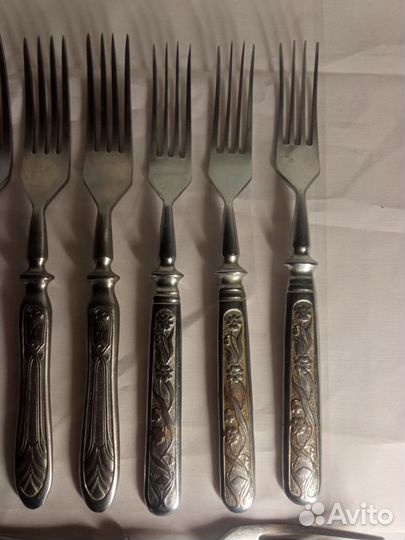 Вилки нержавейка СССР. Павлов. Киров