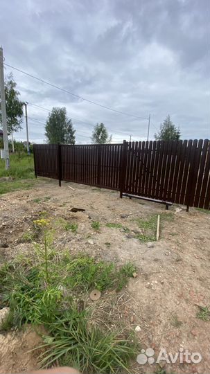 Забор из профлиста