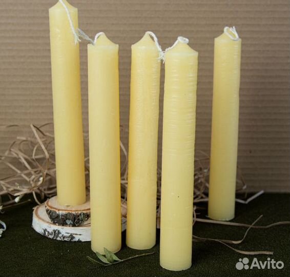 Парафиновая хозяйственная свеча