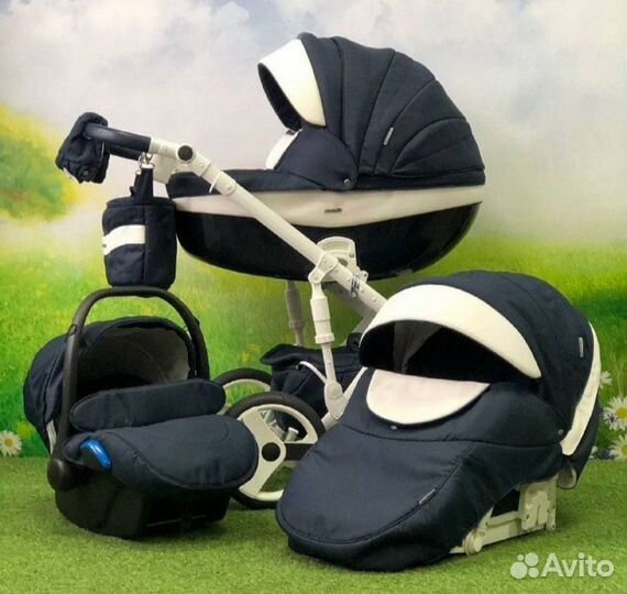 Коляска 2 в 1 состояние новой