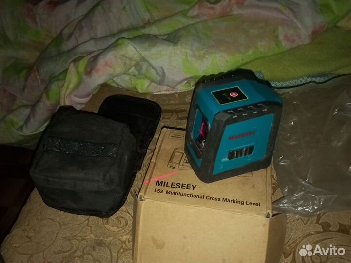 Лазерный уровень бу 2 раза пользовались