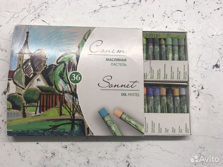 Маслянная пастель Сонет