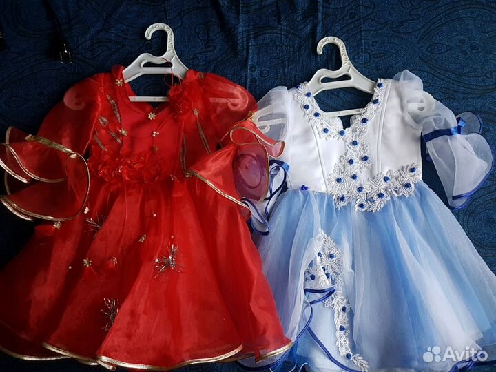 Платья рост 98-110 (цена за оба)