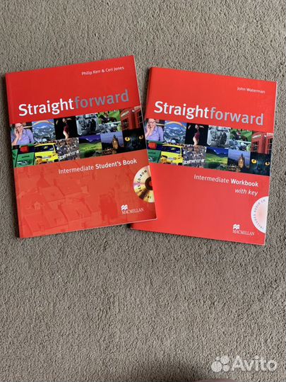 Учебник и рабочая Straight forward Second edition
