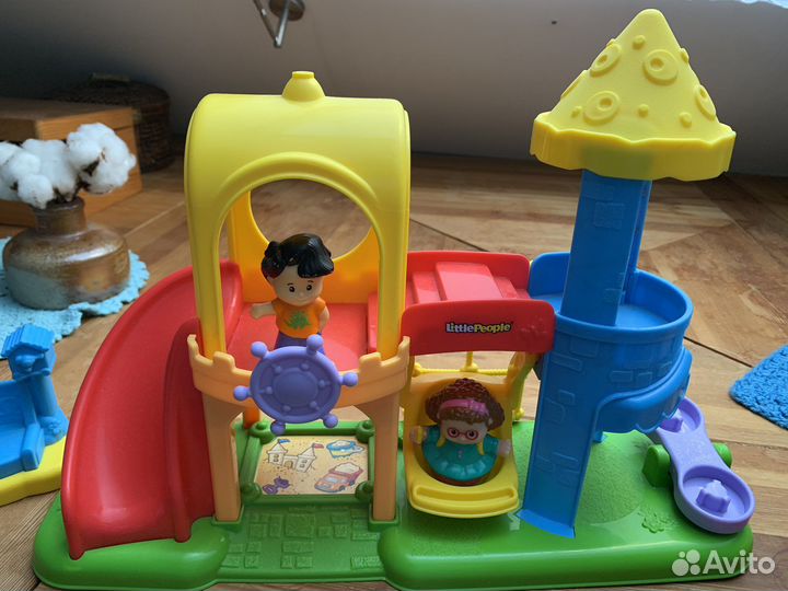 Little people игровая площадка, школьный автобус