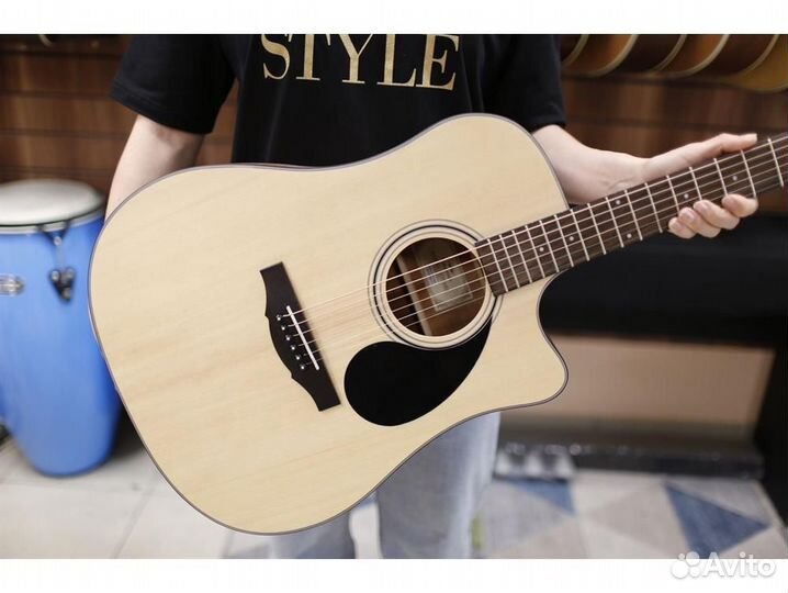 Kepma EDC Natural Matt - акустическая гитара, цвет