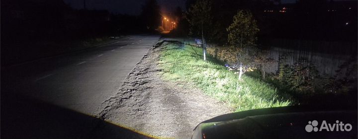 LED / Диодные туманки Приора / Газель линза