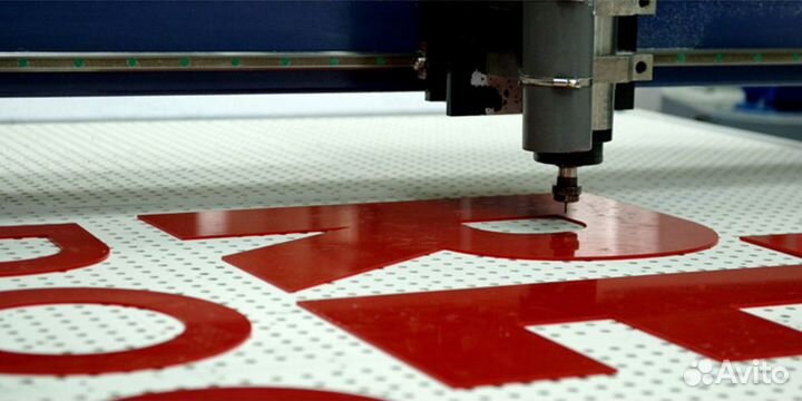Фрезерная Резка Рекламных Материалов