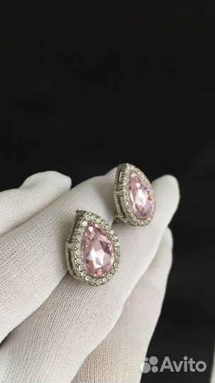 Клипсы винтаж. Чехословакия