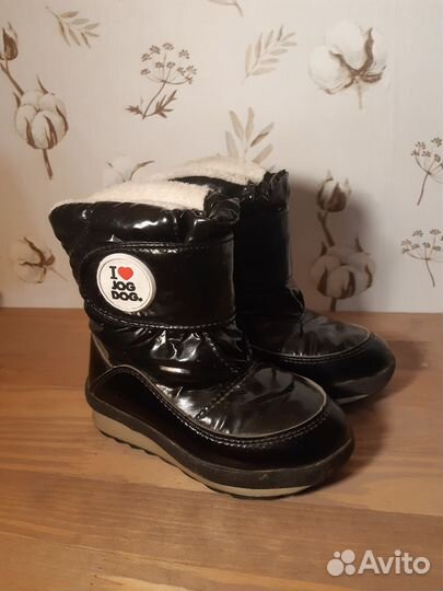 Дутики для девочки 23