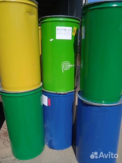 Бочка металлическая пищевая б/у