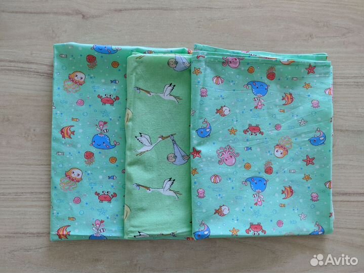 Пеленки детские, плед, полотенце