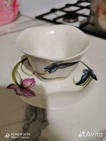 Чашка с блюдцем