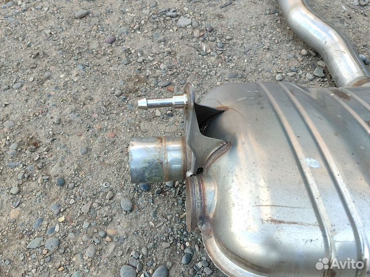 Porshe Cayenne 958 глушитель