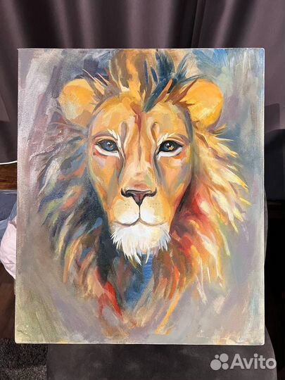 Картина Лев