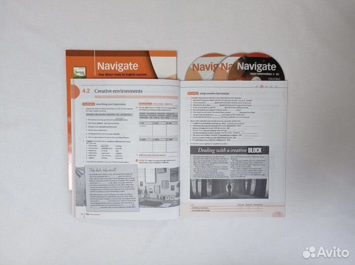 Navigate Upper-intermediate / (CB, WB,CD) новые