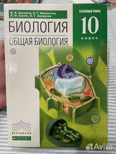 Учебники 10 класс и 6 класс