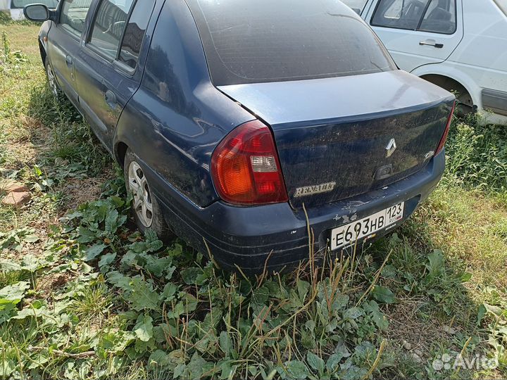 Рено Клио 2001год по забчестям