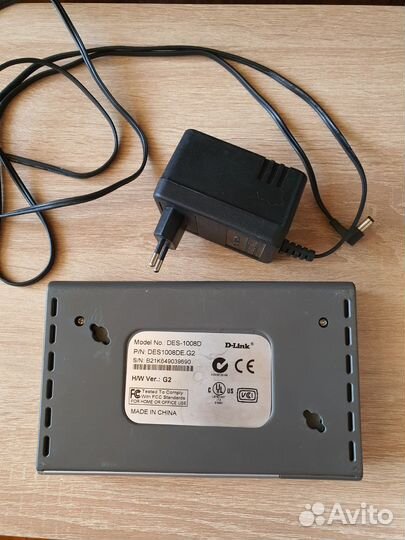 Сетевой коммутатор D-Link DES-1008D