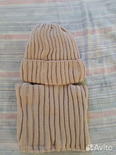Шапка поздняя осень/еврозима для девочки 2 3 года
