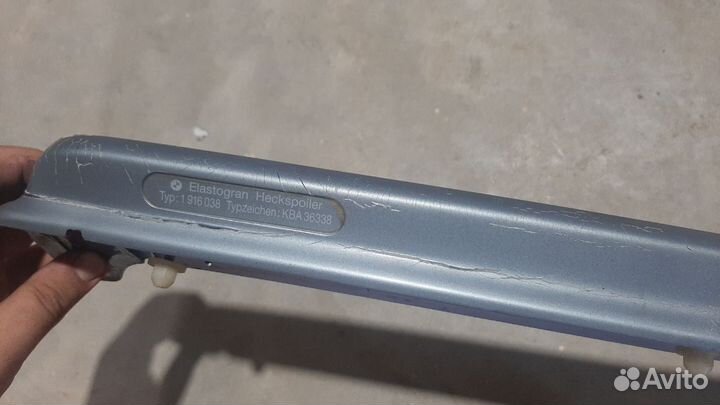 Спойлер BMW E30