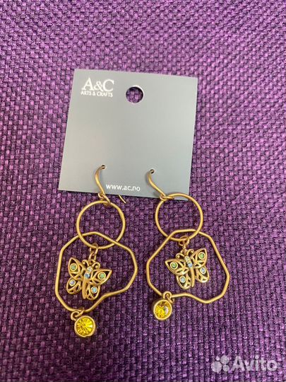 Серьги Arts&Crafts Butterfly