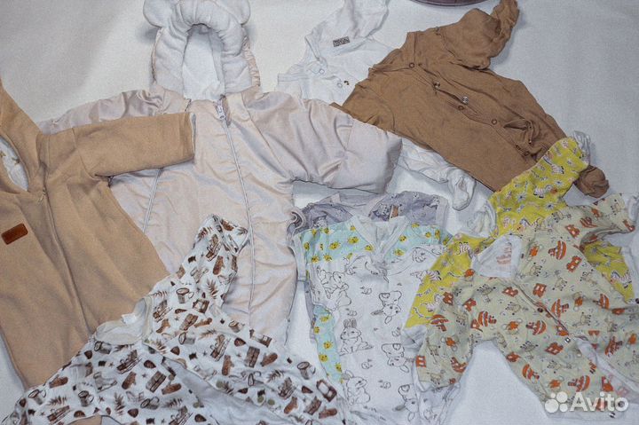 Детские вещи пакетом 56-68р