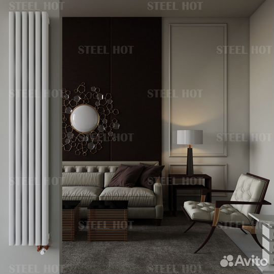 Вертикальный радиатор отопления от Завода