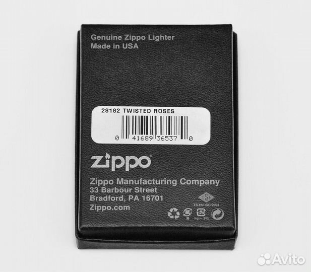 Зажигалка Zippo 28182 Twisted Roses Оригинал Новая