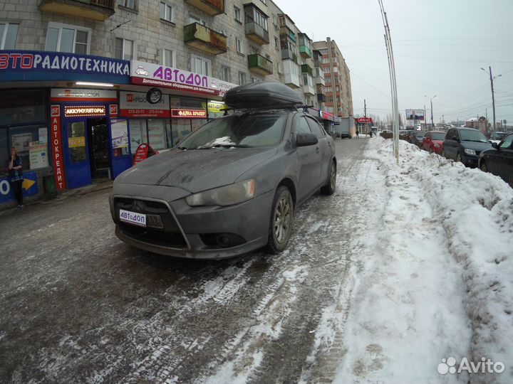 Багажник бокс на крышу Mitsubishi Lancer X (2007)