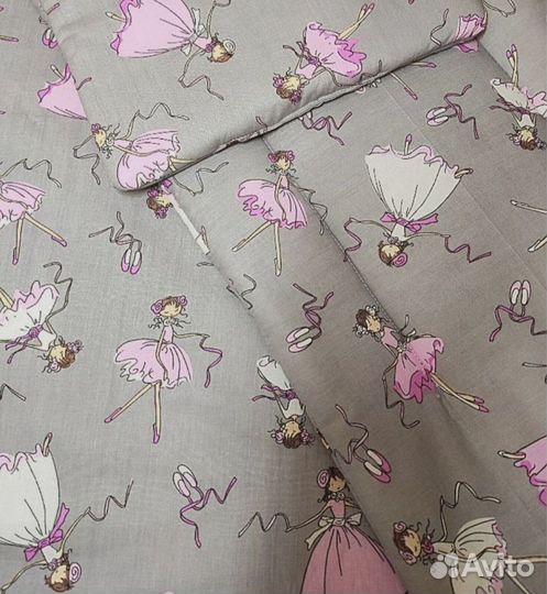 Комплект в коляску подушка матрас одеяло