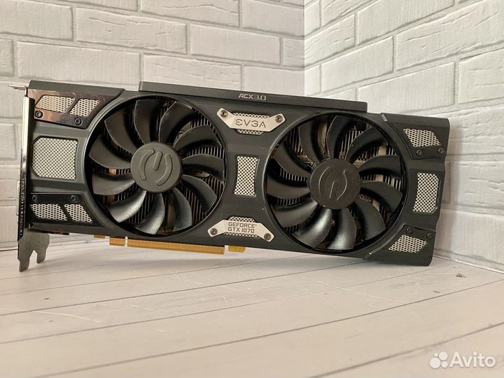 Evga GeForce GTX 1070 FTW gaming ACX 3.0
