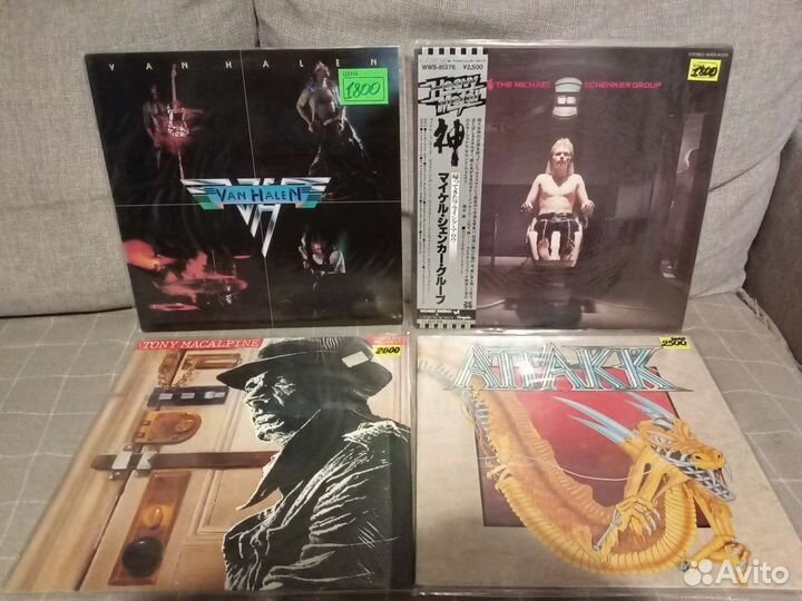 Виниловые пластинки хард-рок хэви-метал