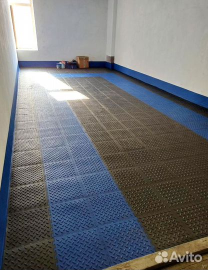 Пвх плитка для пола в гараж